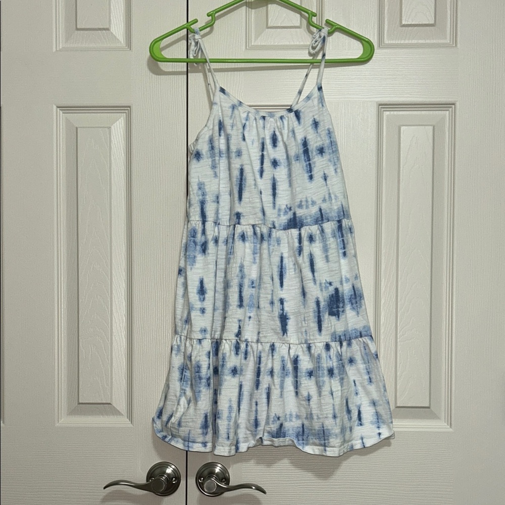 GAP Kids Blue and White Casual Dress